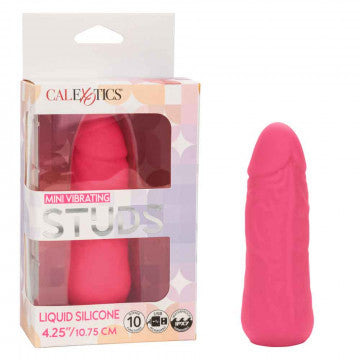 Mini Vibrating Studs – Compact Powerful Bullet Vibrator (Pink)