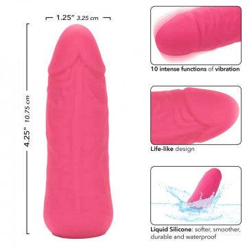 Mini Vibrating Studs – Compact Powerful Bullet Vibrator (Pink)