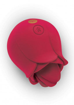 Secret Kisses Rosegasm – Rose Blossom Licker Vibrator (Red)