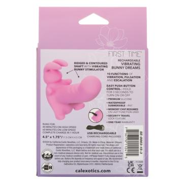 First Time Rechargeable Vibrating Bunny Dreams